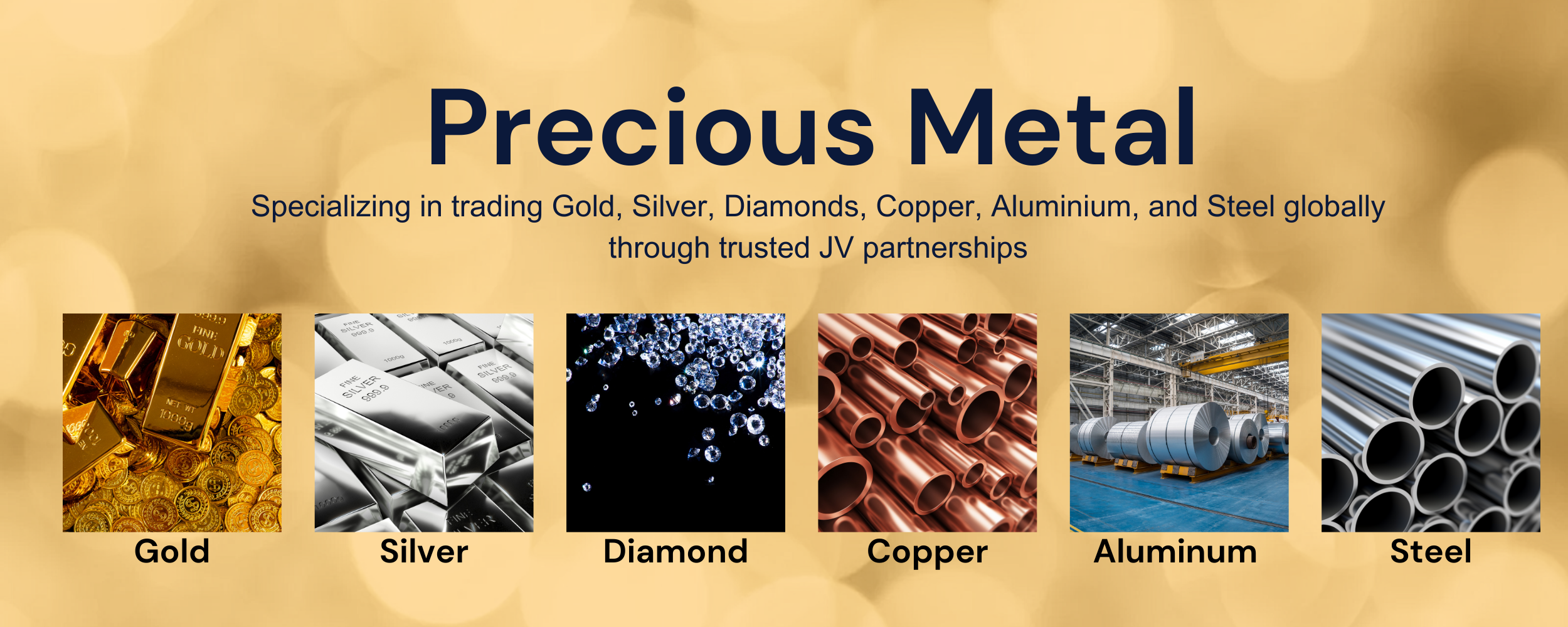 Precious Meta and Stones